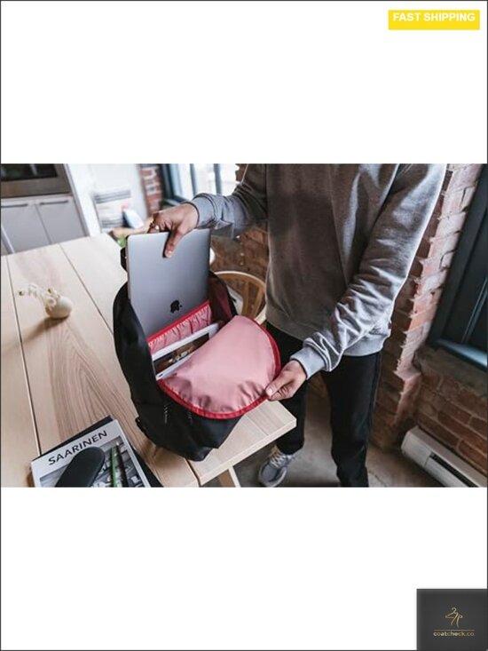 Recycled Polyester Classic Backpack, Laptop Sleeve, Water Bottle Pocket,